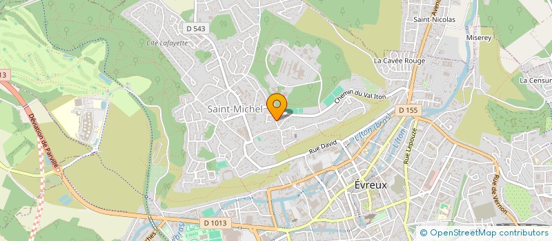 localisation de l'entreprise MONSIEUR PATRICK TOUBLANC à EVREUX