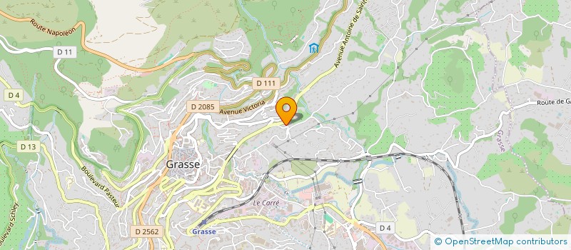 localisation de l'entreprise MONSIEUR PATRICK TOUFLAN  GRASSE