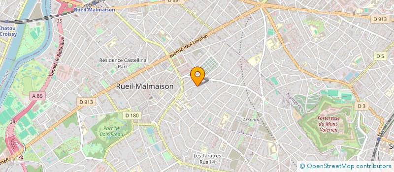 localisation de l'entreprise MONSIEUR PATRICK TOUNIAN à RUEIL-MALMAISON