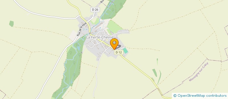 localisation de l'entreprise MONSIEUR PATRICK TOURBIER à LA FERTE-CHEVRESIS