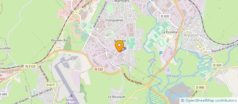 localisation de l'entreprise MONSIEUR PATRICK TOURLAN à AURILLAC