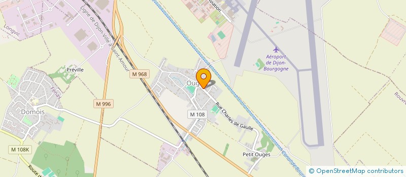 localisation de l'entreprise MONSIEUR PATRICK TOURNANT  OUGES