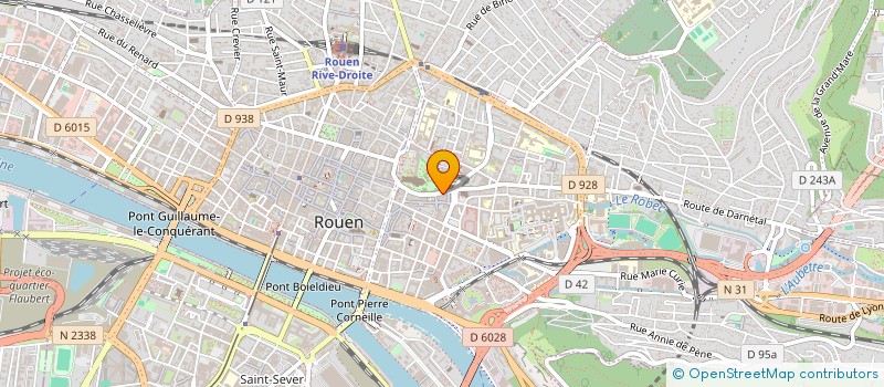 localisation de l'entreprise MONSIEUR PATRICK TRAHAIS  ROUEN