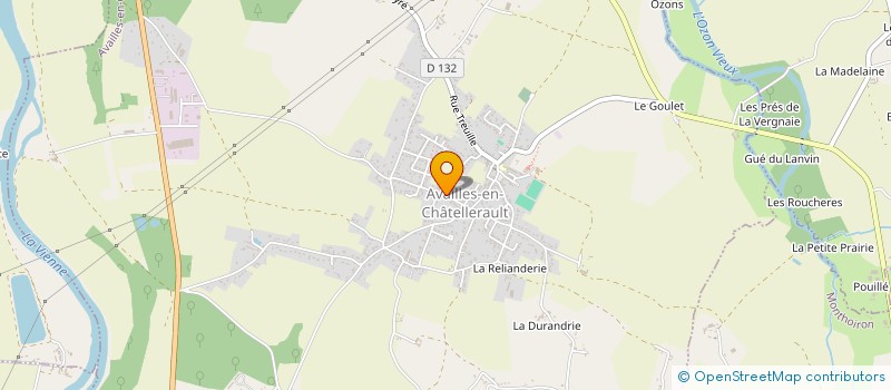 localisation de l'entreprise MONSIEUR PATRICK TRANCHANT  AVAILLES-EN-CHATELLERAULT