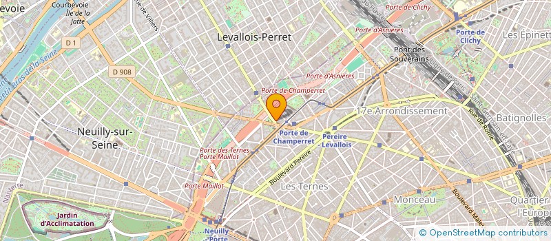localisation de l'entreprise MONSIEUR PATRICK TRAUTWEIN  PARIS