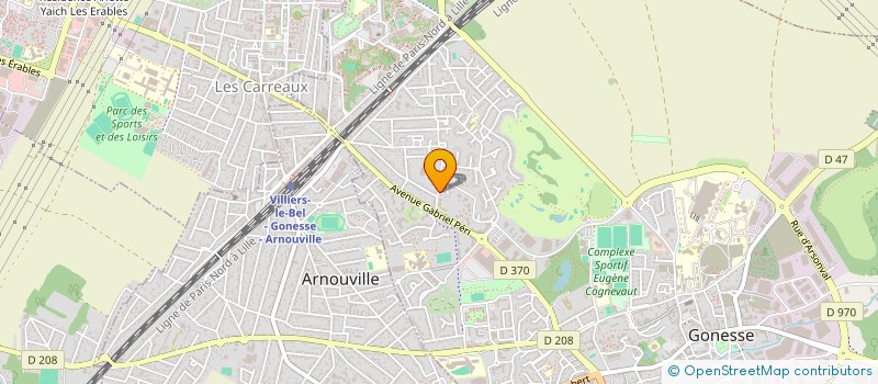 localisation de l'entreprise MONSIEUR PATRICK TREBLA à GONESSE