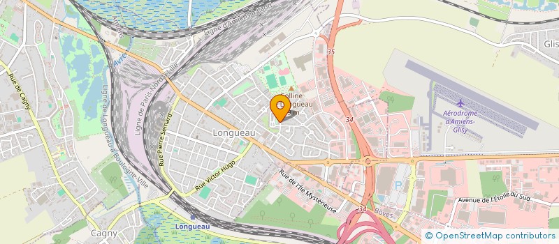 localisation de l'entreprise MONSIEUR PATRICK TREBOUTE  LONGUEAU