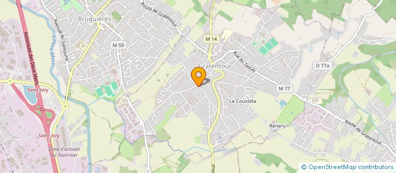 localisation de l'entreprise MONSIEUR PATRICK TREGOU  GRATENTOUR