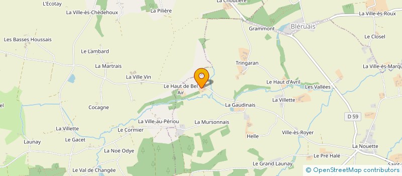 localisation de l'entreprise MONSIEUR PATRICK TRICAULT  SAINT-MALON-SUR-MEL