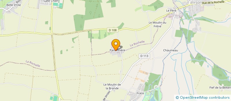 localisation de l'entreprise MONSIEUR PATRICK TRIPOTEAUD à SAINT-CHRISTOPHE