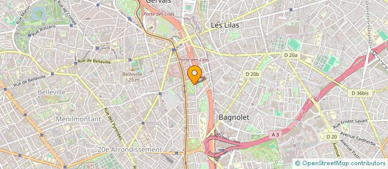 localisation de l'entreprise MONSIEUR PATRICK TRONCHET  PARIS