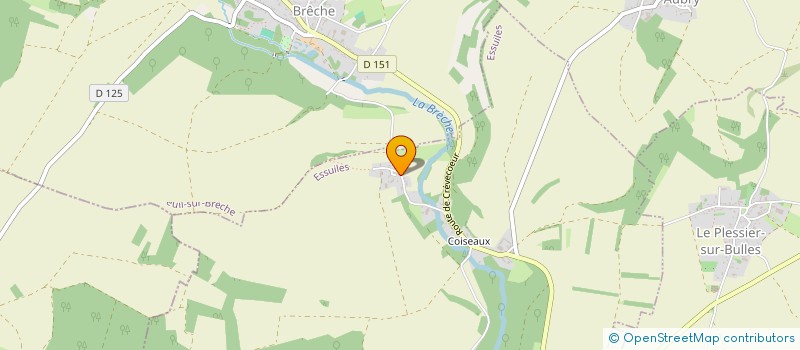 localisation de l'entreprise MONSIEUR PATRICK TULOTTA  ESSUILES