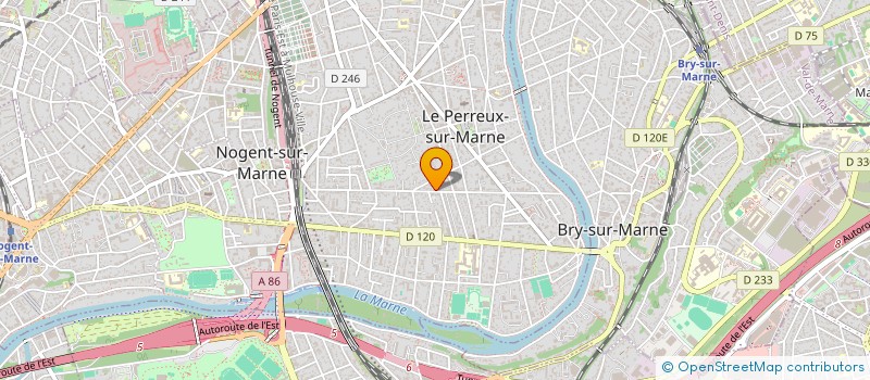 localisation de l'entreprise MONSIEUR PATRICK TURLURE à LE PERREUX-SUR-MARNE