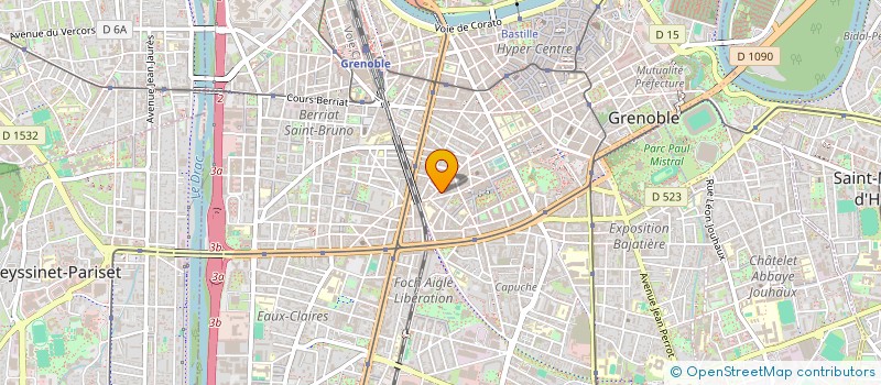 localisation de l'entreprise MONSIEUR PATRICK UM BIKOI  GRENOBLE