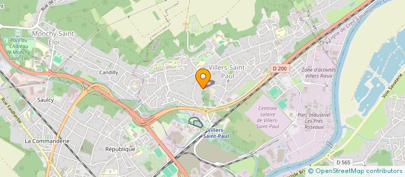 localisation de l'entreprise MONSIEUR PATRICK UNTARE  VILLERS-SAINT-PAUL