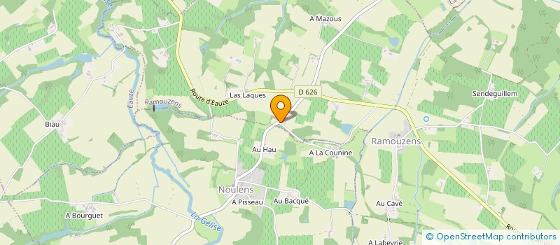 localisation de l'entreprise MONSIEUR PATRICK VABRE  NOULENS