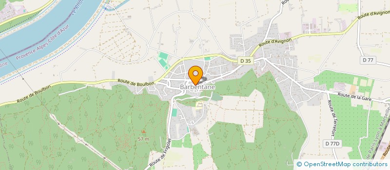 localisation de l'entreprise MONSIEUR PATRICK VACHET  BARBENTANE