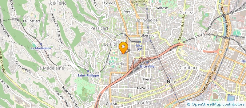 localisation de l'entreprise MONSIEUR PATRICK VACLE  NICE