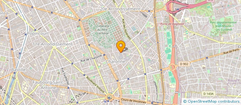 localisation de l'entreprise MONSIEUR PATRICK VALCHERA  PARIS