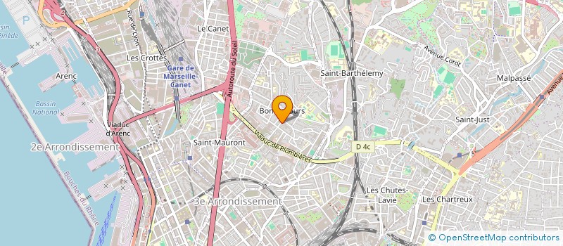 localisation de l'entreprise MONSIEUR PATRICK VALENSI à MARSEILLE