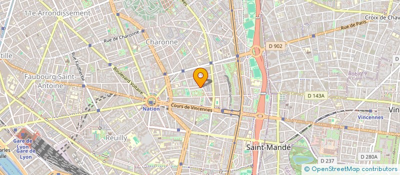 localisation de l'entreprise MONSIEUR PATRICK VALLOIS  PARIS