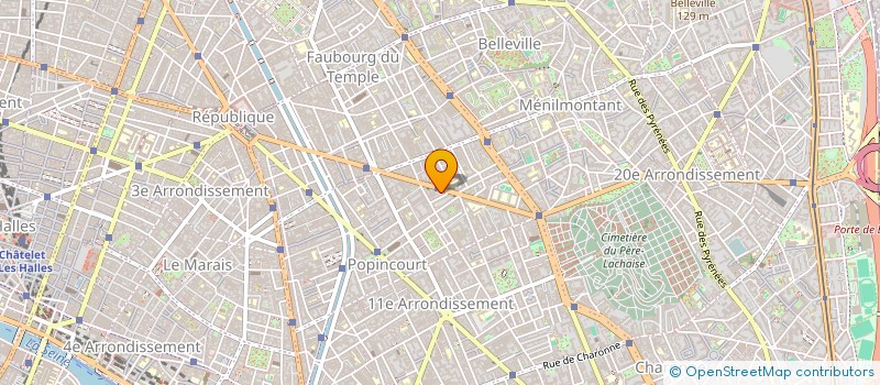 localisation de l'entreprise MONSIEUR PATRICK VAN CRAEYNEST  PARIS