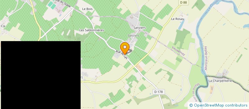 localisation de l'entreprise MONSIEUR PATRICK VAN DE WILLE  LE PUY-NOTRE-DAME