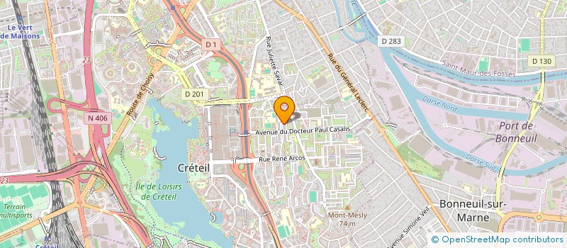 localisation de l'entreprise MONSIEUR PATRICK VARTANIAN  CRETEIL