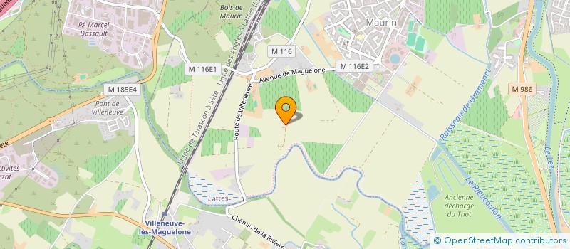 localisation de l'entreprise MONSIEUR PATRICK VASSAL à LATTES