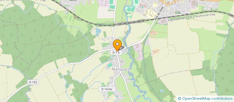 localisation de l'entreprise MONSIEUR PATRICK VASSEUR  GOMMERSDORF