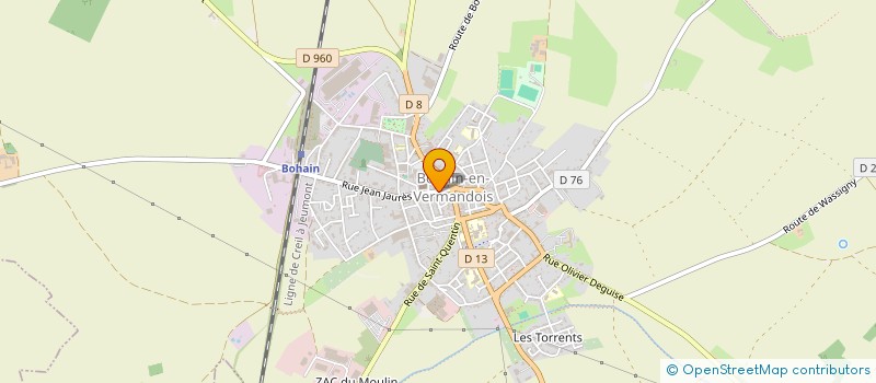 localisation de l'entreprise MONSIEUR PATRICK VASSEUR à BOHAIN-EN-VERMANDOIS