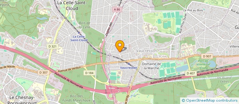 localisation de l'entreprise MONSIEUR PATRICK VASSY à VAUCRESSON