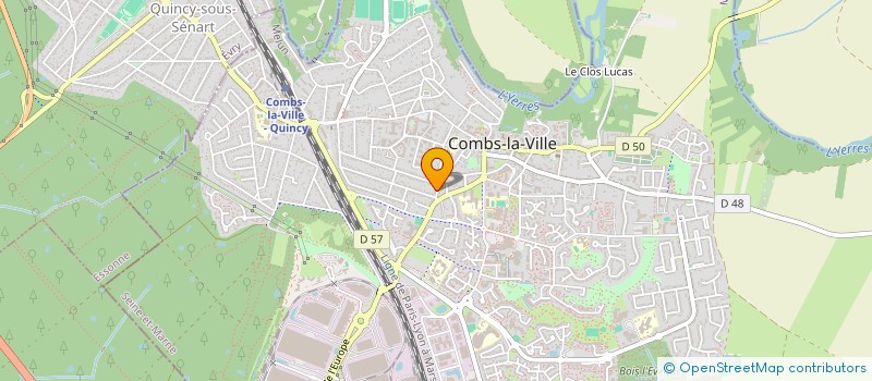 localisation de l'entreprise MONSIEUR PATRICK VAUTARD  COMBS-LA-VILLE