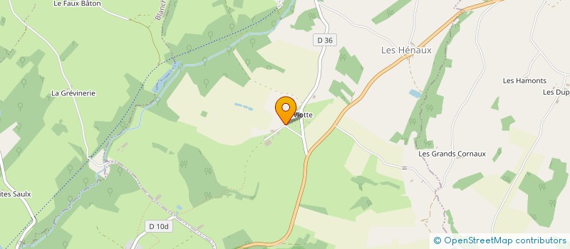 localisation de l'entreprise MONSIEUR PATRICK VAUTIER  LA FEREE