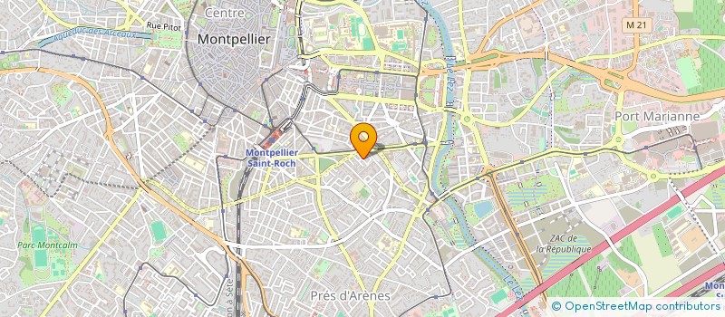localisation de l'entreprise MONSIEUR PATRICK VENANCIO à MONTPELLIER