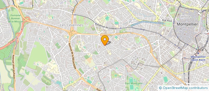 localisation de l'entreprise MONSIEUR PATRICK VENDRIN à MONTPELLIER