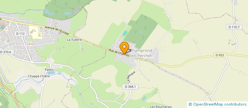localisation de l'entreprise MONSIEUR PATRICK VERDIER à CHAMPROND-EN-PERCHET