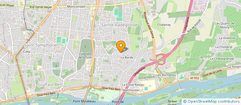 localisation de l'entreprise MONSIEUR PATRICK VERDUN à TOURS