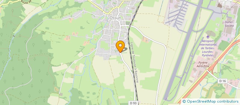 localisation de l'entreprise MONSIEUR PATRICK VERGEZ  LAMARQUE-PONTACQ