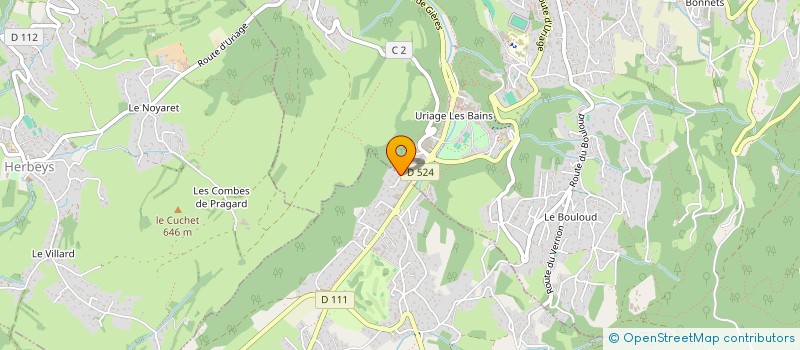 localisation de l'entreprise MONSIEUR PATRICK VERNAY  VAULNAVEYS-LE-HAUT