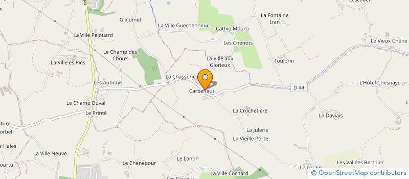 localisation de l'entreprise MONSIEUR PATRICK VERON à PLENEE-JUGON