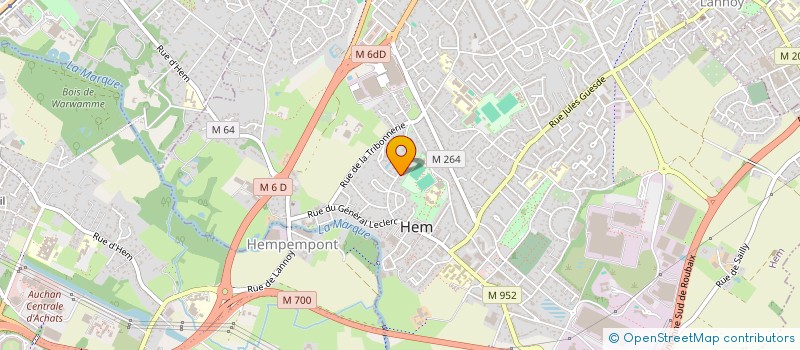 localisation de l'entreprise MONSIEUR PATRICK VEROONE  HEM