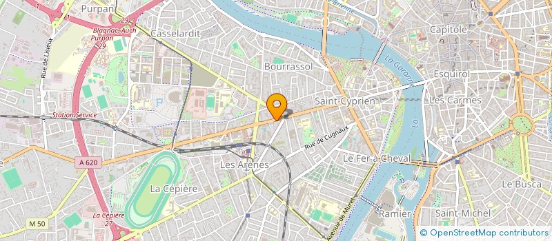 localisation de l'entreprise MONSIEUR PATRICK VICENTE  TOULOUSE