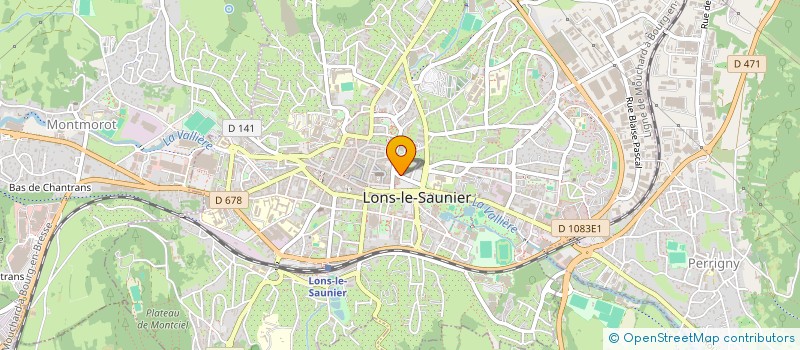 localisation de l'entreprise MONSIEUR PATRICK VICHOT à LONS-LE-SAUNIER