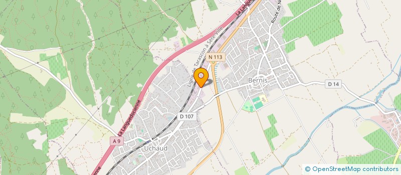 localisation de l'entreprise MONSIEUR PATRICK VICTOIRE  BERNIS