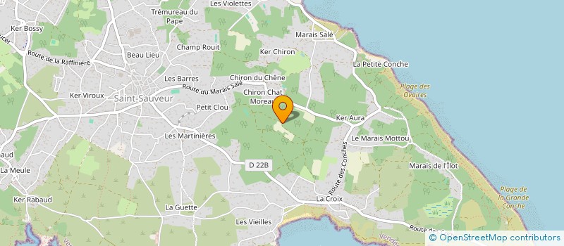 localisation de l'entreprise MONSIEUR PATRICK VIENNE à ILE-D'YEU (L')