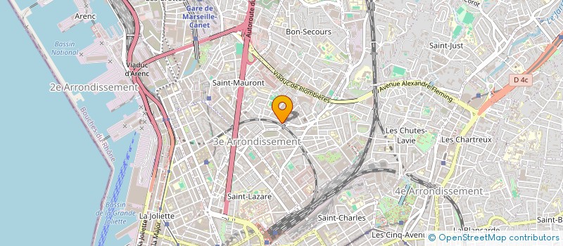 localisation de l'entreprise MONSIEUR PATRICK VIERJON à MARSEILLE
