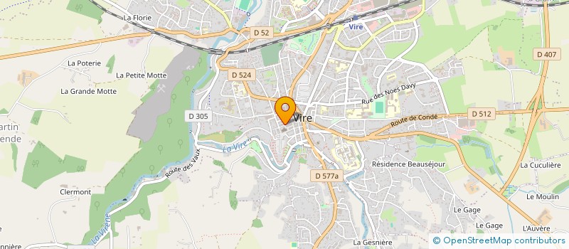 localisation de l'entreprise MONSIEUR PATRICK VIETTE à VIRE-NORMANDIE