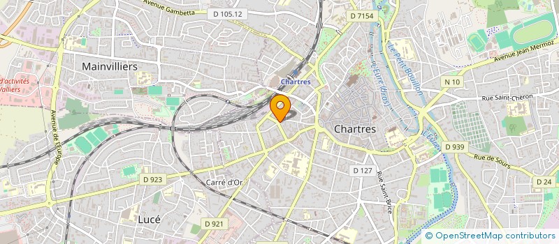 localisation de l'entreprise MONSIEUR PATRICK VIETTE à CHARTRES