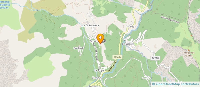 localisation de l'entreprise MONSIEUR PATRICK VIGIE  LES DEUX ALPES